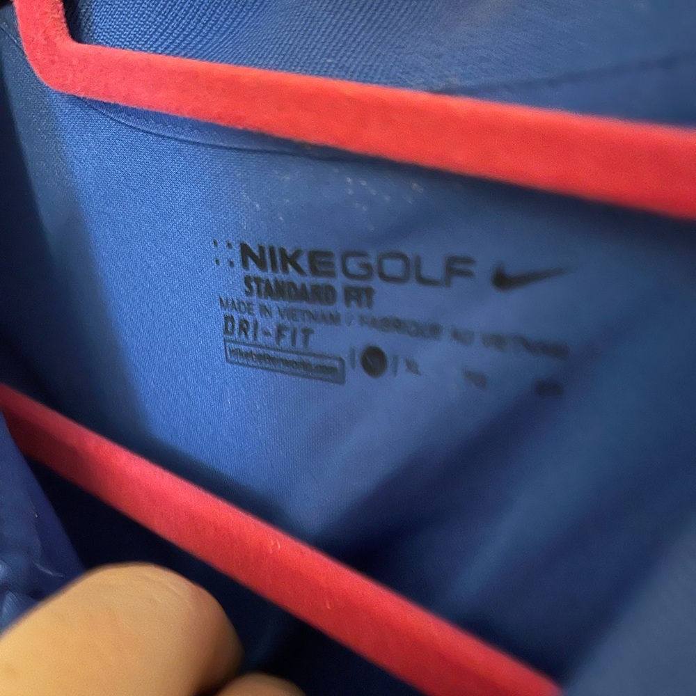 Nike dry fit golf polo
